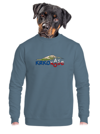 unisex mikina bez kapuce