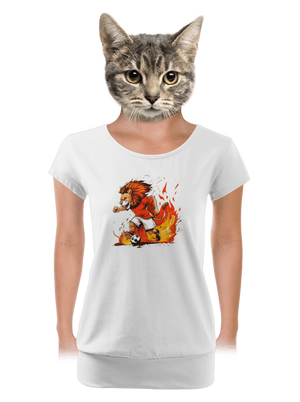 dámské tričko s lemem