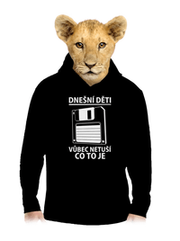 dětská mikina klokanka
