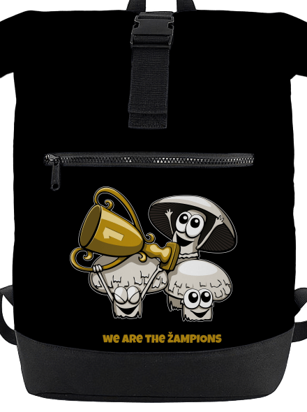 Žampioni batoh Black