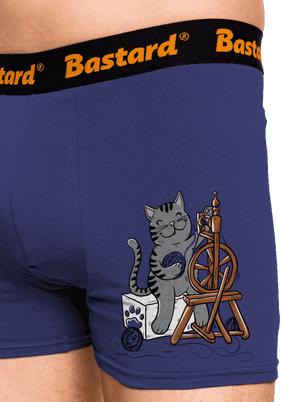 Kočka přede boxerky Blue Navy