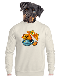 unisex mikina bez kapuce