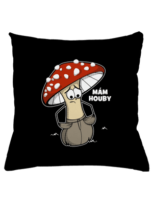 Mám houby polštář Black
