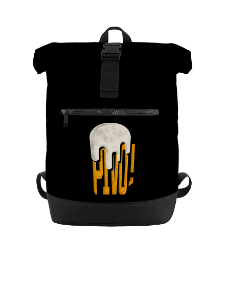 Nápis Pivo batoh Black