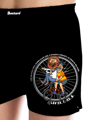 Cyklistický horoskop: Lev pánské trenky Black