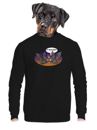 unisex mikina bez kapuce