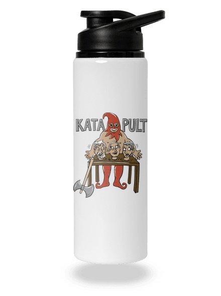 Kata pult lahev na vodu White