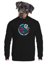 unisex mikina bez kapuce