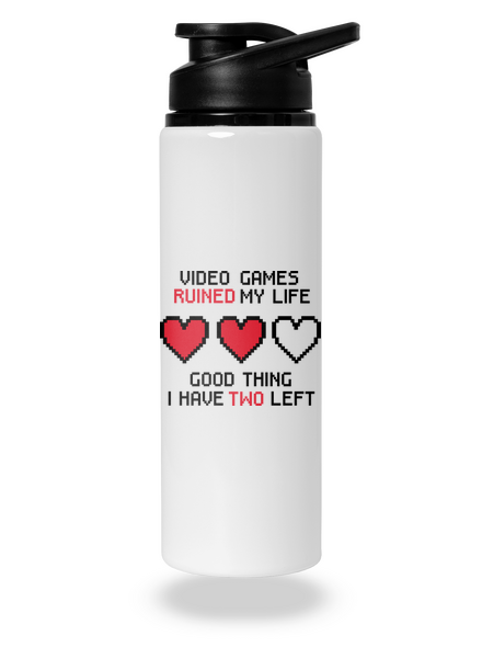 Video games lahev na vodu White