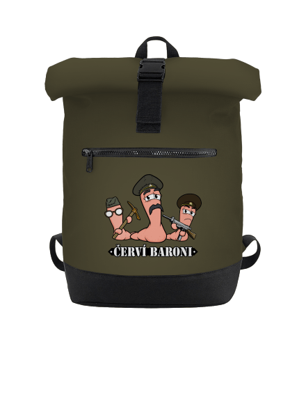 Červí baroni batoh Military Green