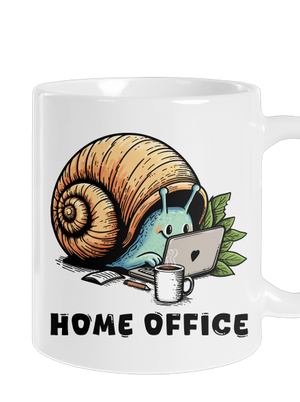 Šnekův home office klasický hrnek White