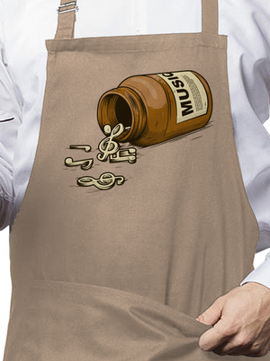 Music Pills zástěra Rope