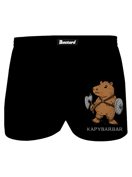Kapybarbar pánské trenky Black