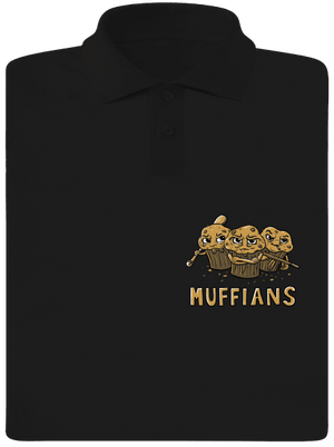 Muffians pánská polokošile Black