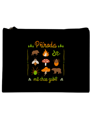 Příroda mě chce zabít taštička Black