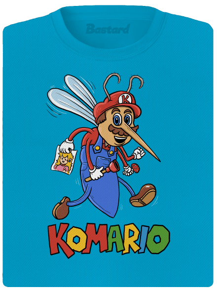 Komario dámské sportovní tričko Blue Atol