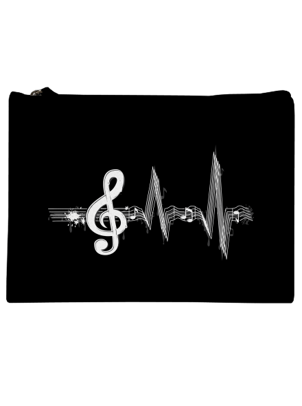 Žiju muzikou taštička Black