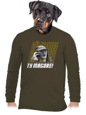 B18: Jiří Kára pánské dlouhý rukáv Urban Khaki