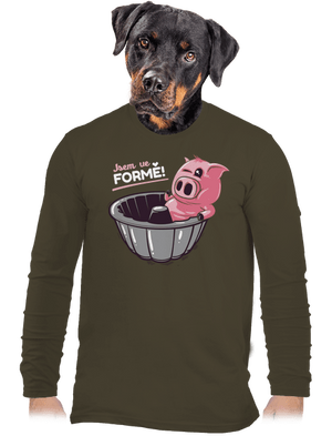 Ve formě pánské dlouhý rukáv Urban Khaki