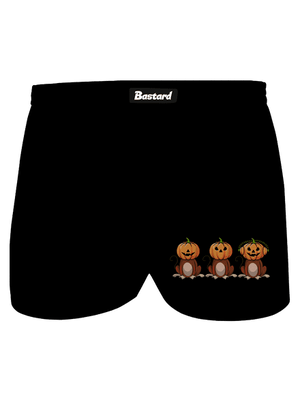 Halloween opičky pánské trenky Black