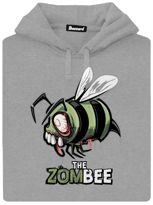 ZomBee pánská mikina klokanka Light Melange