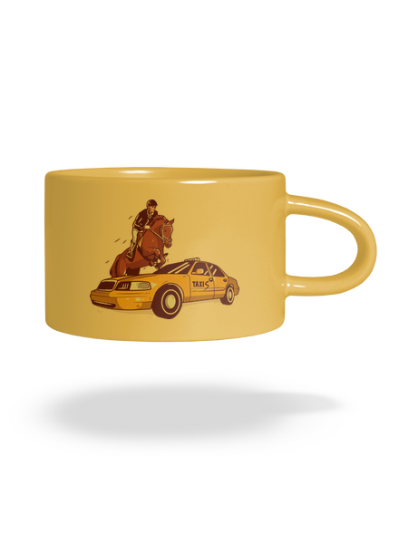Taxis hrnek makronka Yellow Macaron