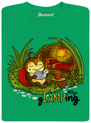 Glamping pánské tričko Kelly Green