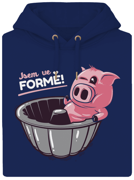 Ve formě unisex mikina premium Navy