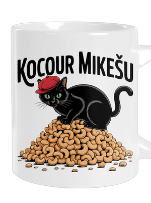 Kocour Mikešu velký hrnek White