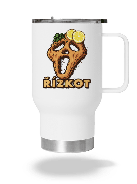 Řízkot termohrnek White