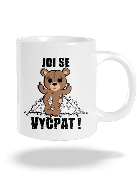 Jdi se vycpat velký hrnek White