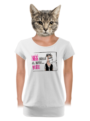 dámské tričko s lemem