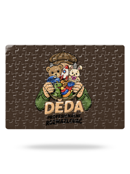 Děda rozmazlovač puzzle White