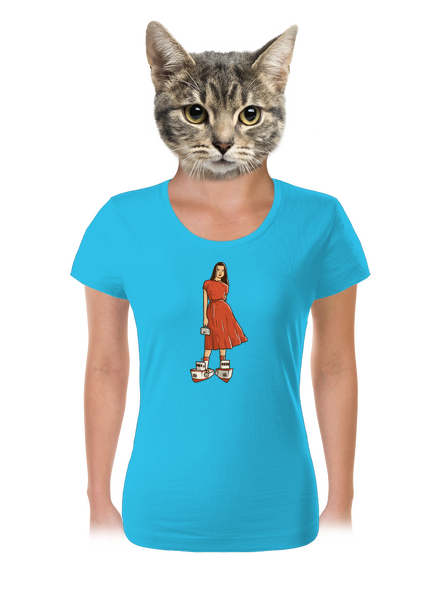 Lodičky dámské tričko Blue Atol