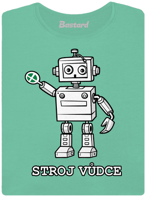 Strojvůdce dámské tričko premium Mint Mal