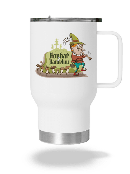 Houbař z Hamelnu termohrnek White