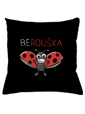 Berouška polštář Black