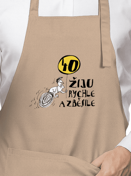 Žiju rychle a zběsile zástěra Rope
