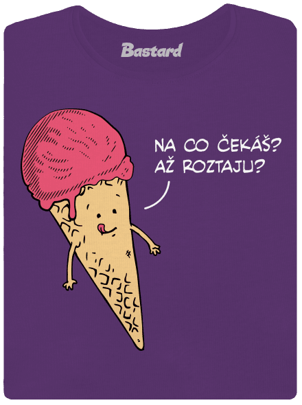 Zmrzlina dámské tričko premium Purple