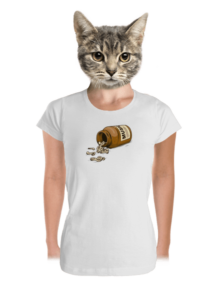 Music Pills dámské tričko premium White