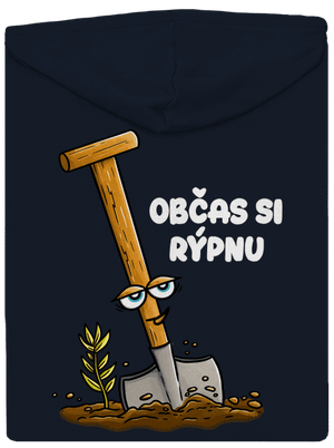 Občas si rýpnu dámská mikina na zip Navy Mal