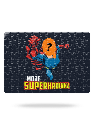 Moje superhrdinka puzzle White