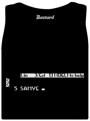 5 Samyc dámské tílko klasické Black