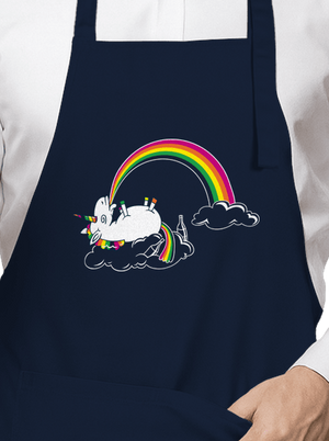 Tajemství duhy zástěra Navy