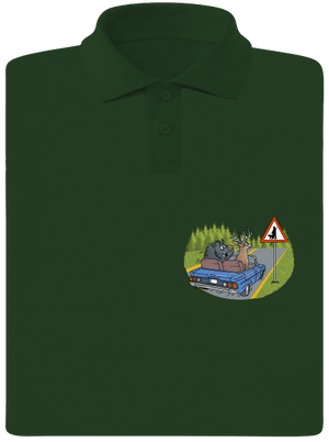 Myslivec pánská polokošile Bottle Green Mal