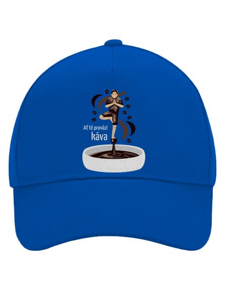 Káva provází kšiltovka baseballka Bright Royal