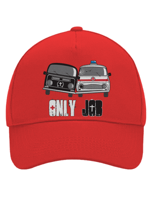 Konkurence kšiltovka baseballka Classic Red