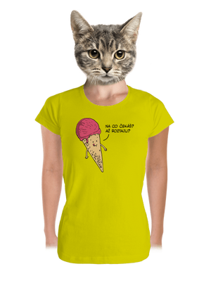 Zmrzlina dámské tričko premium Lemon