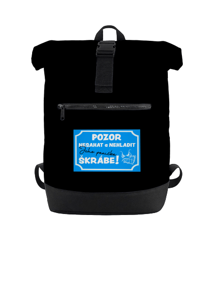 Pozor, nesahat batoh Black