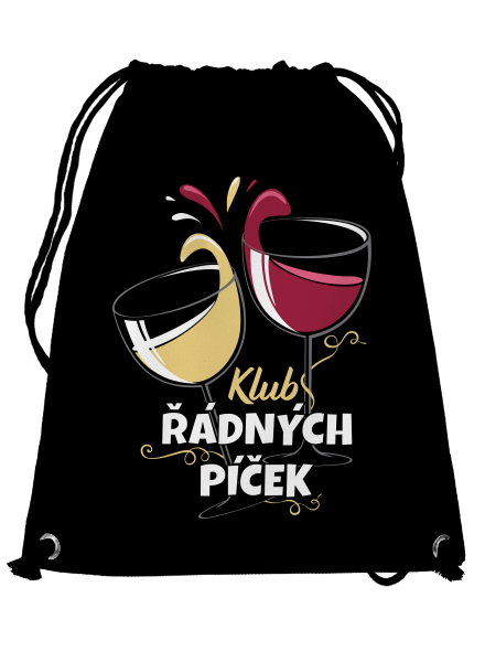 Klub řádných píček vak Black